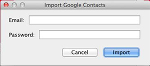 Import from Gmail