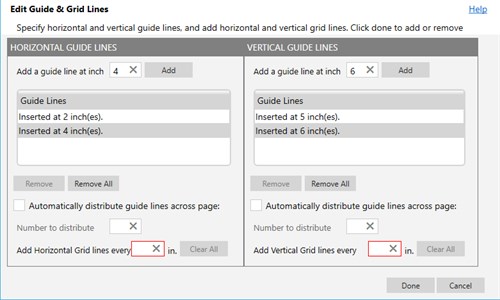 Guide lines tool6