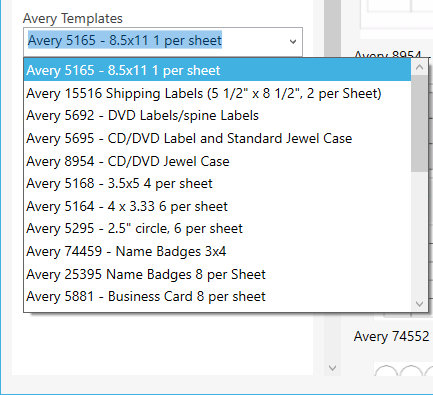 Using Avery Templates5