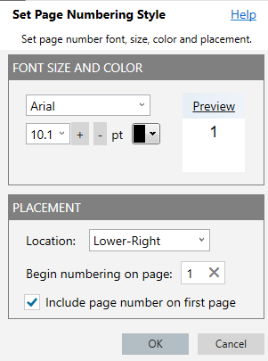 working with page numbering2