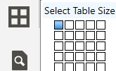 adding a table1