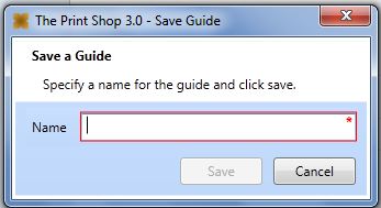Guide Save Window